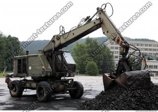 free photo texture of excavator